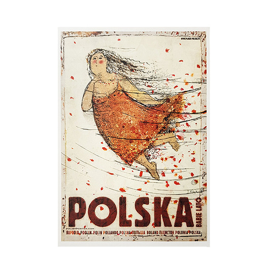 kartki okolicznościowe - wydruki Kartka pocztowa - Polska, babie lato