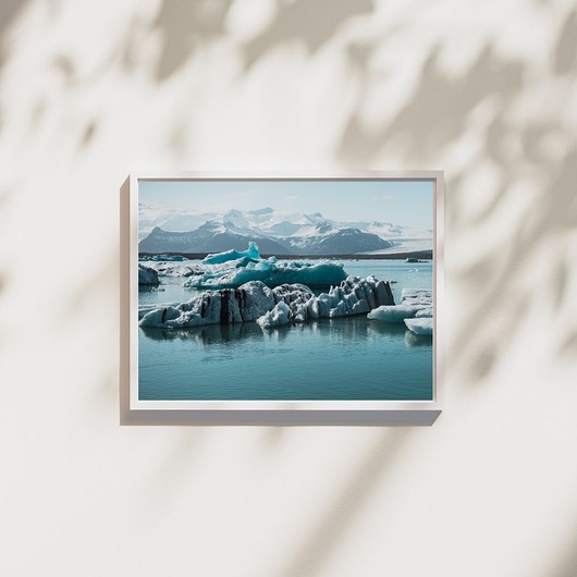 plakaty Laguna lodowcowa, Islandia, plakat, fotografia, plik cyfrowy