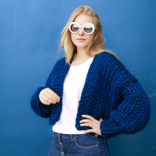 kardigany damskie 100% MERINO Kolorowy kardigan