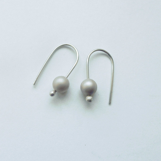 kolczyki z kamieniami Kolczyki OKRĄG