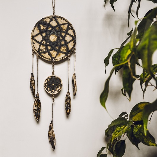Łapacz Snów Miwok - ArtStyl Boho ArtStyl Pracownia Ceramiki