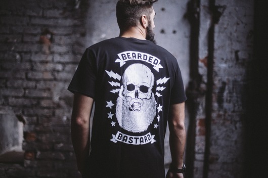 T-shirt BEARDED BASTARD The Urban Beard