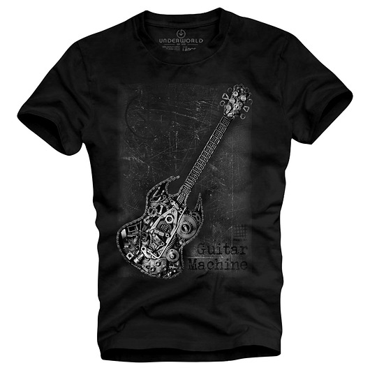 t-shirty męskie T-shirt męski UNDERWORLD Guitar machine
