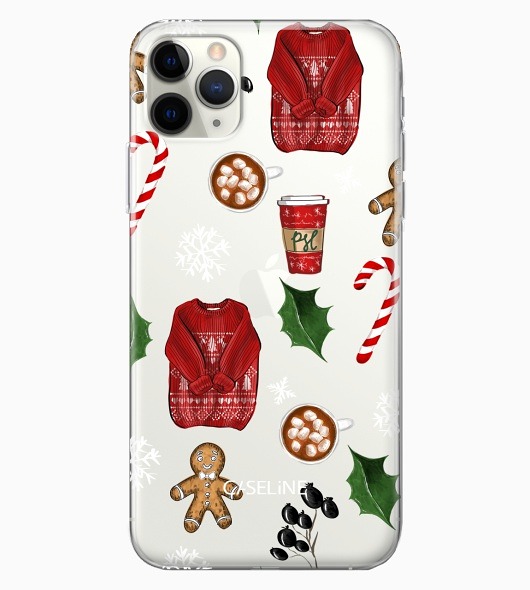 iPhone  CLEAR etui case guma  - SW301 Caseline  etui na telefon