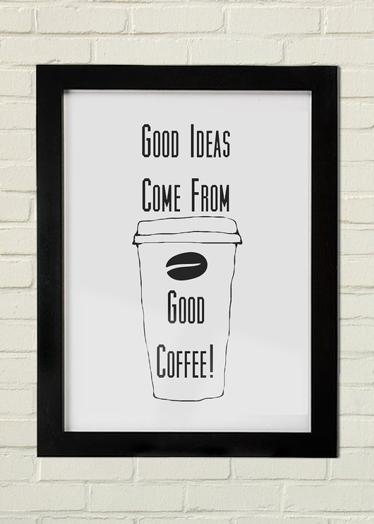 Good Ideas Plakat GAU Home