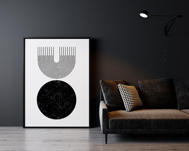Plakat Black Line #3  HOG STUDIO