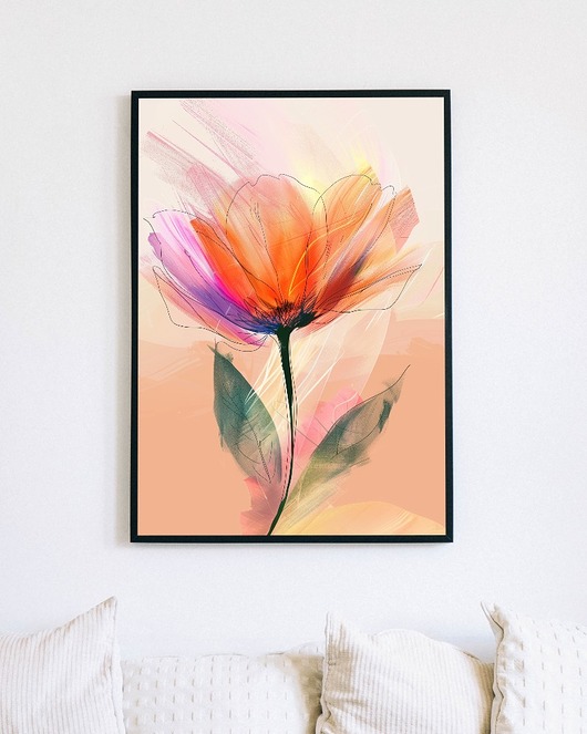 plakaty Plakat - Flower power