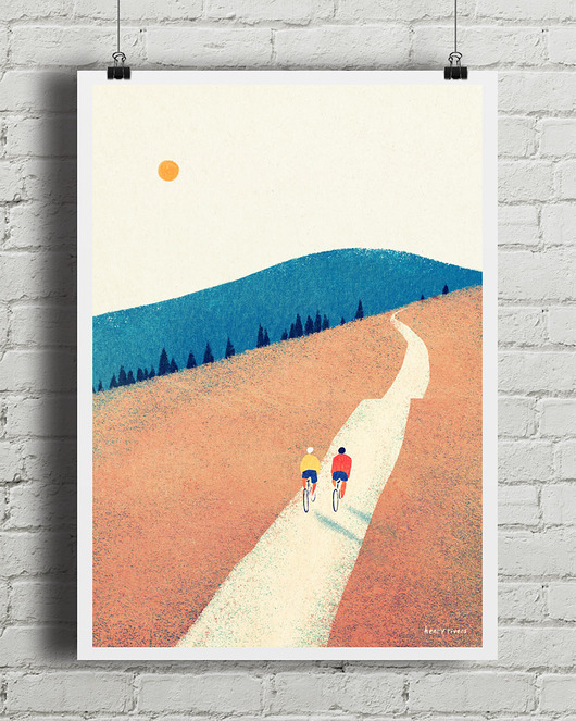 plakaty Rower latem - plakat rowerowy