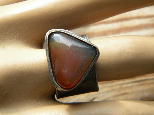 pierścionki - różne Roman Ancient Ring ;) karneol