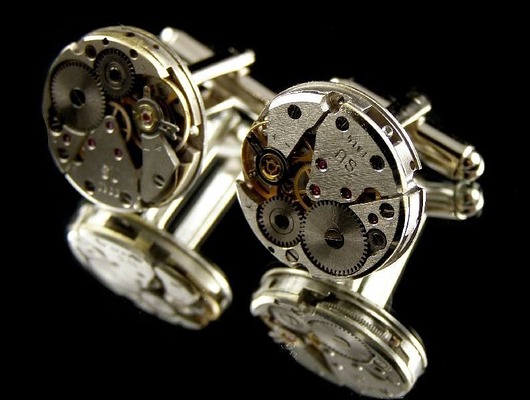 Mechaniczne spinki 433 Zegarynki