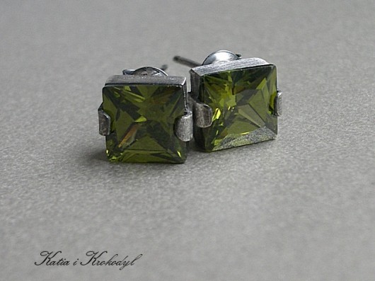 Cubist olivine Katia i krokodyl