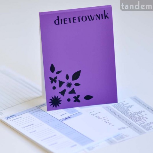 dietetownik - ametystowy z ornamentem tandem