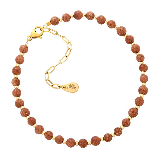 bransoletki z kamieni naturalnych Bransoletka z kamieni - piasek pustyni