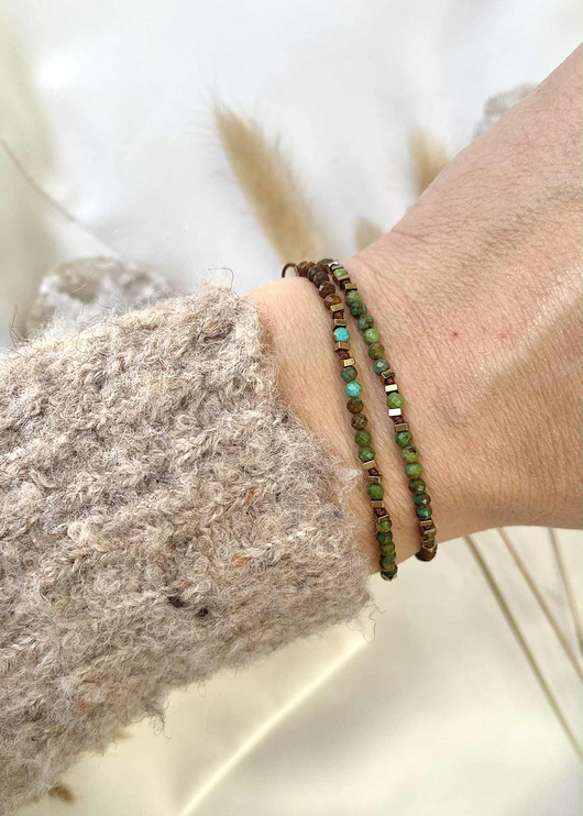 bransoletki z kamieni naturalnych Bransoletka z Turkusem