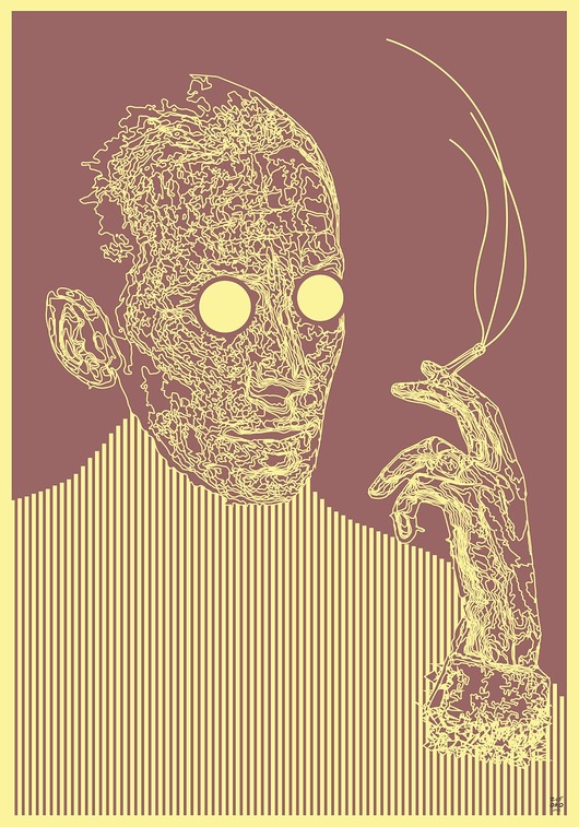GRAFIKA "ZUEOKO330" 100X70 CM Zue Oko