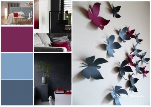 Grey & Bordeaux HomeDSGN