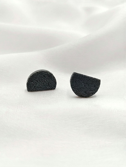 kolczyki z masy plastycznej Kolczyki Raw Fragments 20 mm