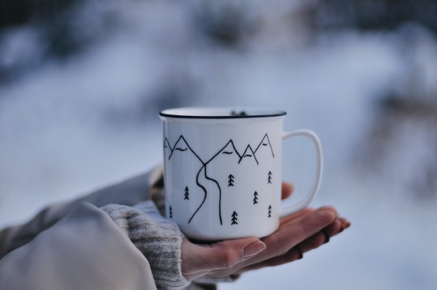 kubki Kubek ręcznie malowany, I'll move mountains