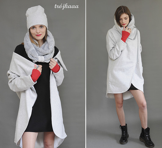 Płaszcz wdzianko Look Good Fall 2016 3 for U