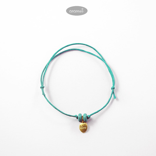 Bransoletka z turkusem BOHO LOVE COCONUT