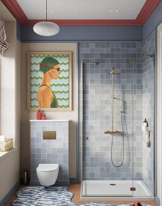 obrazy Pływaczka - obraz na płótrnie lub plakat