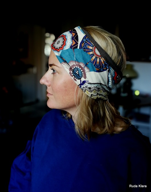 opaska etno boho handmade uniwersalna ruda klara