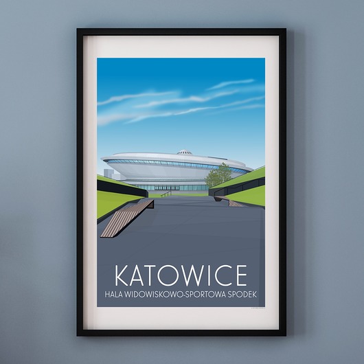 plakaty Plakat KATOWICE