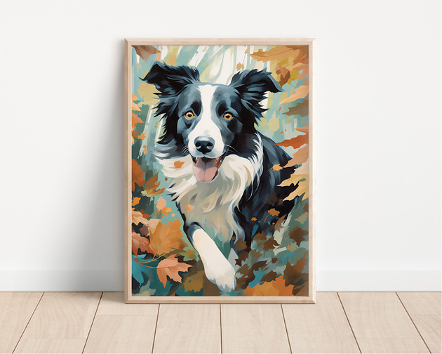 plakaty Plakat border collie