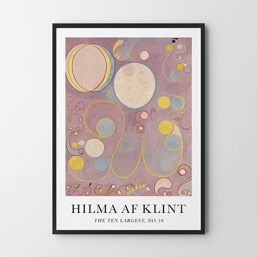 plakaty Plakat Hilma af Klint The ten largest no. 10