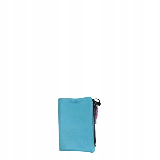 portfele damskie Portfel damski mały skórzany na prezent miejsce na banknoty monety OLIVKA