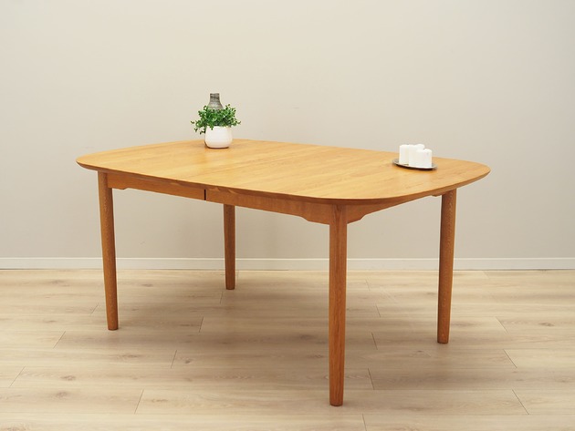 stoły Stół jesionowy, duński design, lata 60, Gunnar Falsig, Holstebro M