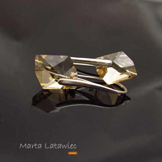kryształ Swarovski >Iced champagne< Marta Latawiec