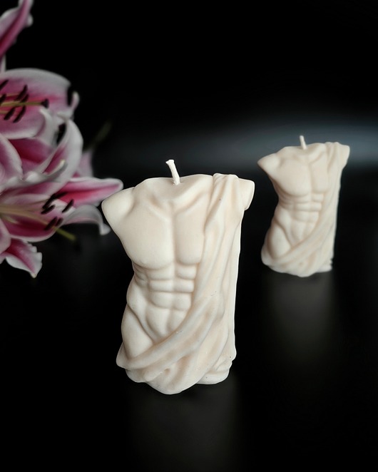 świeczniki i świece Świeca sojowa Man