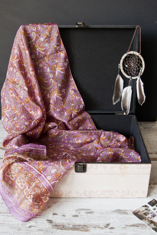 SZAL jedwabny orient BOHO STREET WEAR