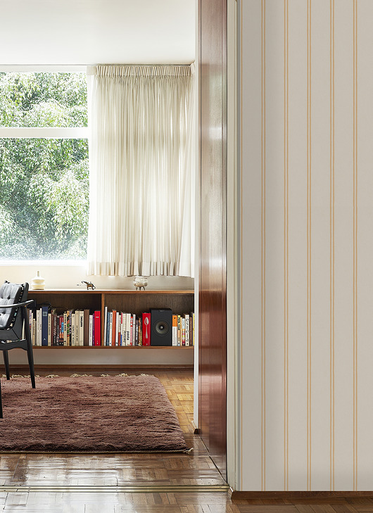 tapety i naklejki ścienne Tapeta - Beżowe pasy