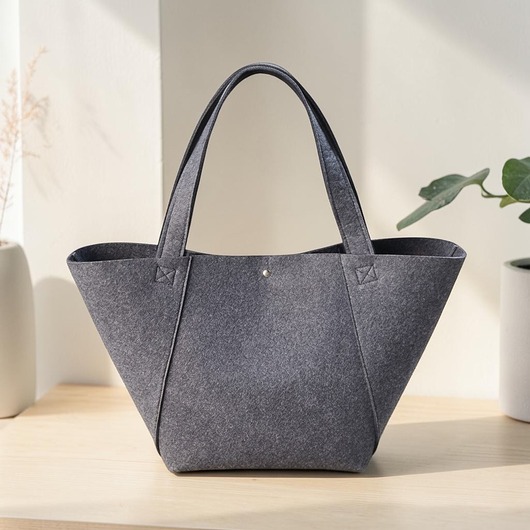torby na ramię Duża torba filcowa shopper bag na ramię 
