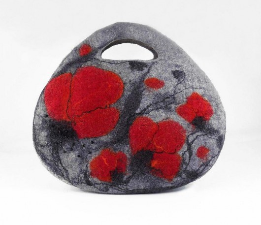 Jedwabnofilcowa Torebka: Living Bag filcant
