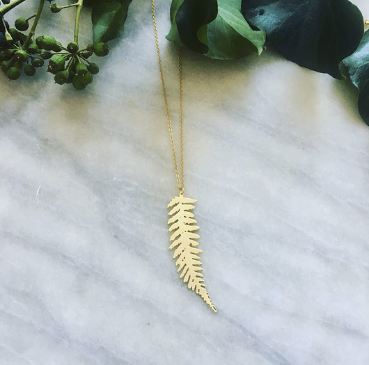  Liść paproci / Golden fern BOSKE
