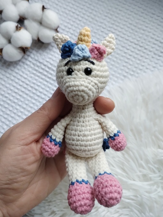 misie i maskotki Mini jednorożec, unicorn