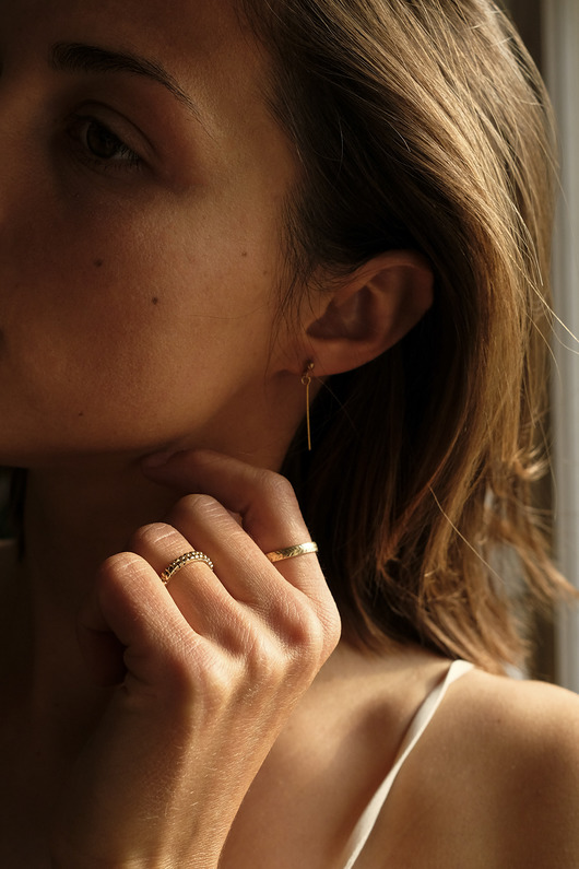 kolczyki slim Mundaka Jewellery 
