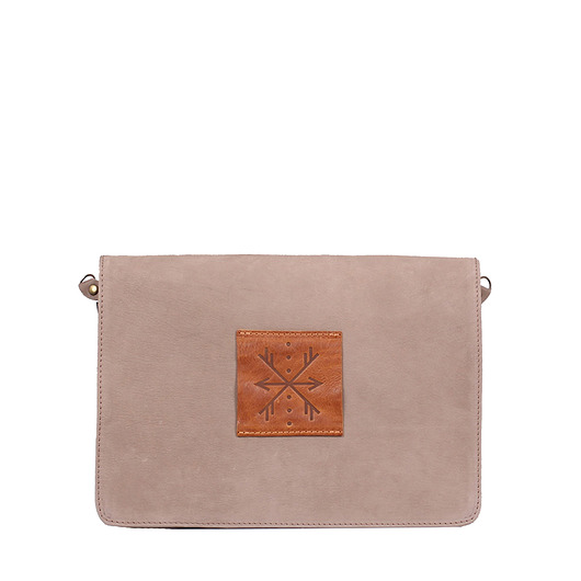 Torebka skórzana CLUTCH BAG 00-13-0404-E20-0696 Słoń Torbalski