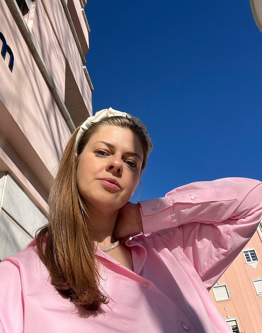 opaski do włosów Opaska do włosów Falowanka Nicole w perłowym odcieniu