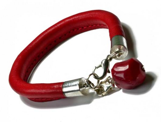 Bransoletka - Red Coral Kat of Colours