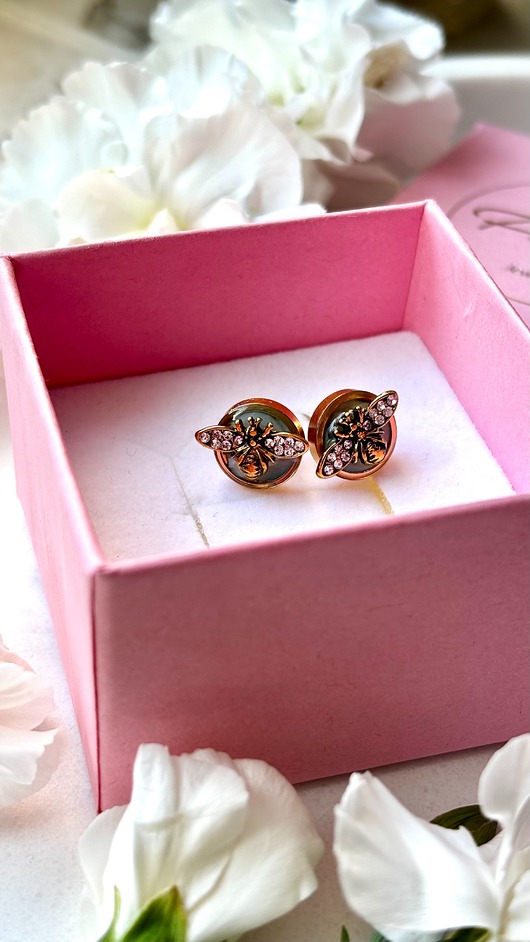 kolczyki - inne Kolczyki pszczółki