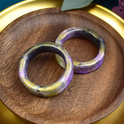 kolczyki z żywicy Tunele do uszu 54mm / plugi, rozpychacze, tapery, tunele siodłowe