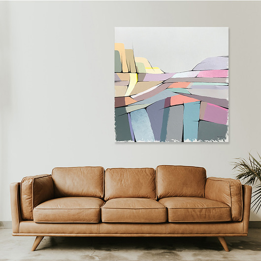 Obraz 100 x 100 cm, farby akrylowe na płótnie Beata Jarecka