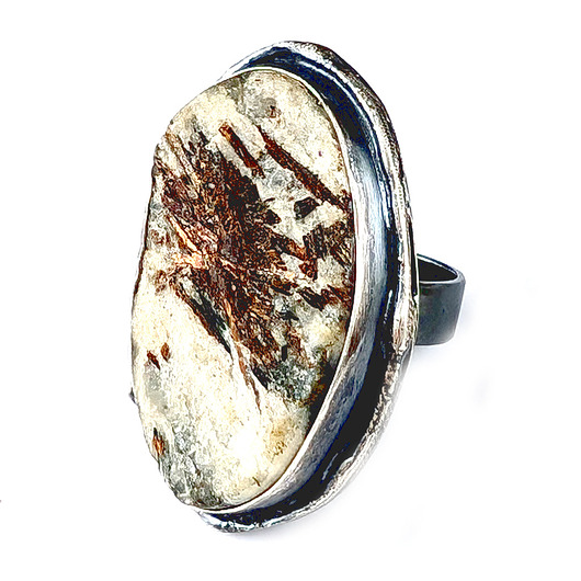 pierścionki srebrne Pierścionek Astrofilit