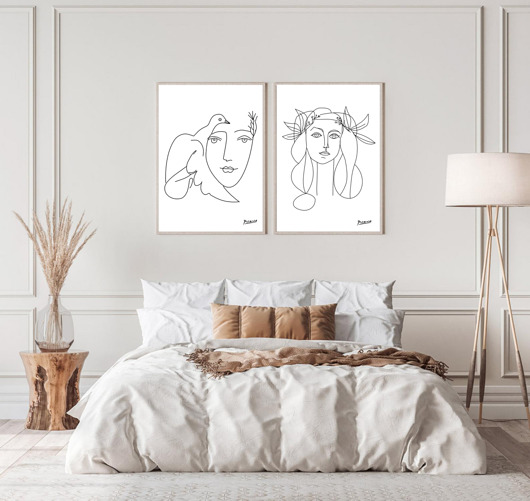 plakaty DWA PLAKATY reprodukcja Picasso