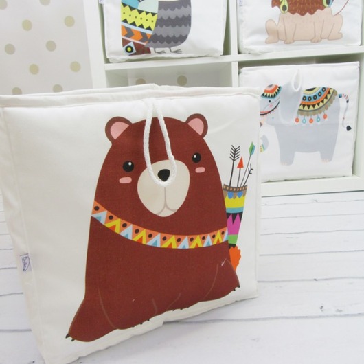 Pojemnik Ikea drona z misiem Enitka Sweet Baby Room