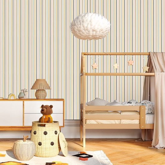 naklejki ścienne do pokoju dziecka Tapeta faded summer patterns-10 53cmx10m PZ